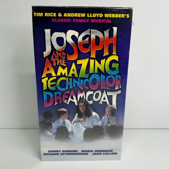 Joseph and the Amazing Technicolor Dreamcoat (VHS, Paper Sleeve) - Picture 1 of 4